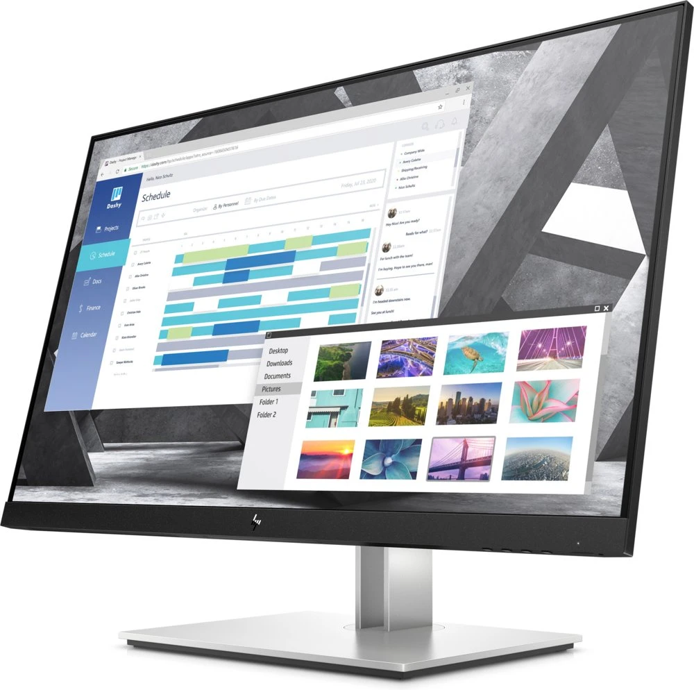 HP E27q G4 27" | 2560 x 1440 IPS | 60Hz | Monitor - Afbeelding 2