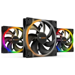 be quiet! Light Wings | 140mm PWM Triple Pack Computer behuizing Ventilator 14 cm Zwart 1 stuk(s)