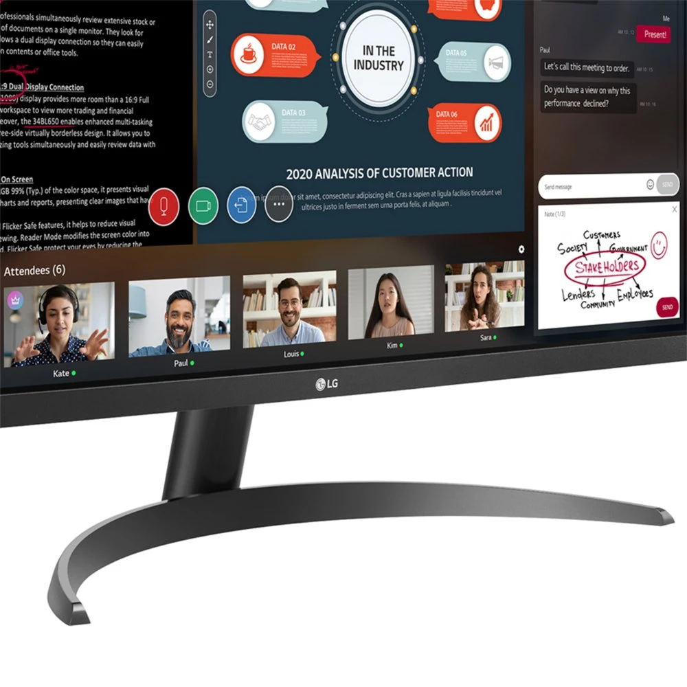 LG 29WP500-B 29" | 2560x1080 IPS | 75Hz | Ultrawide Monitor - Afbeelding 10