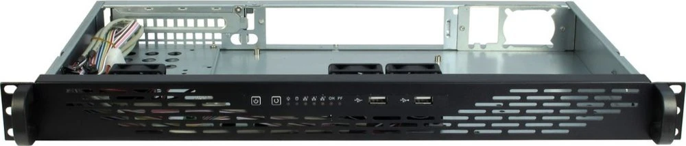 Inter-Tech 1U K-125L | Server Rack Case | Grijs | Mini-ITX - Afbeelding 3