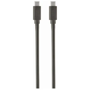 Gembird CCP-USB3.1-CMCM-1M | USB 3.2 Gen 1 | USB-C naar USB-C | 1m | Zwart