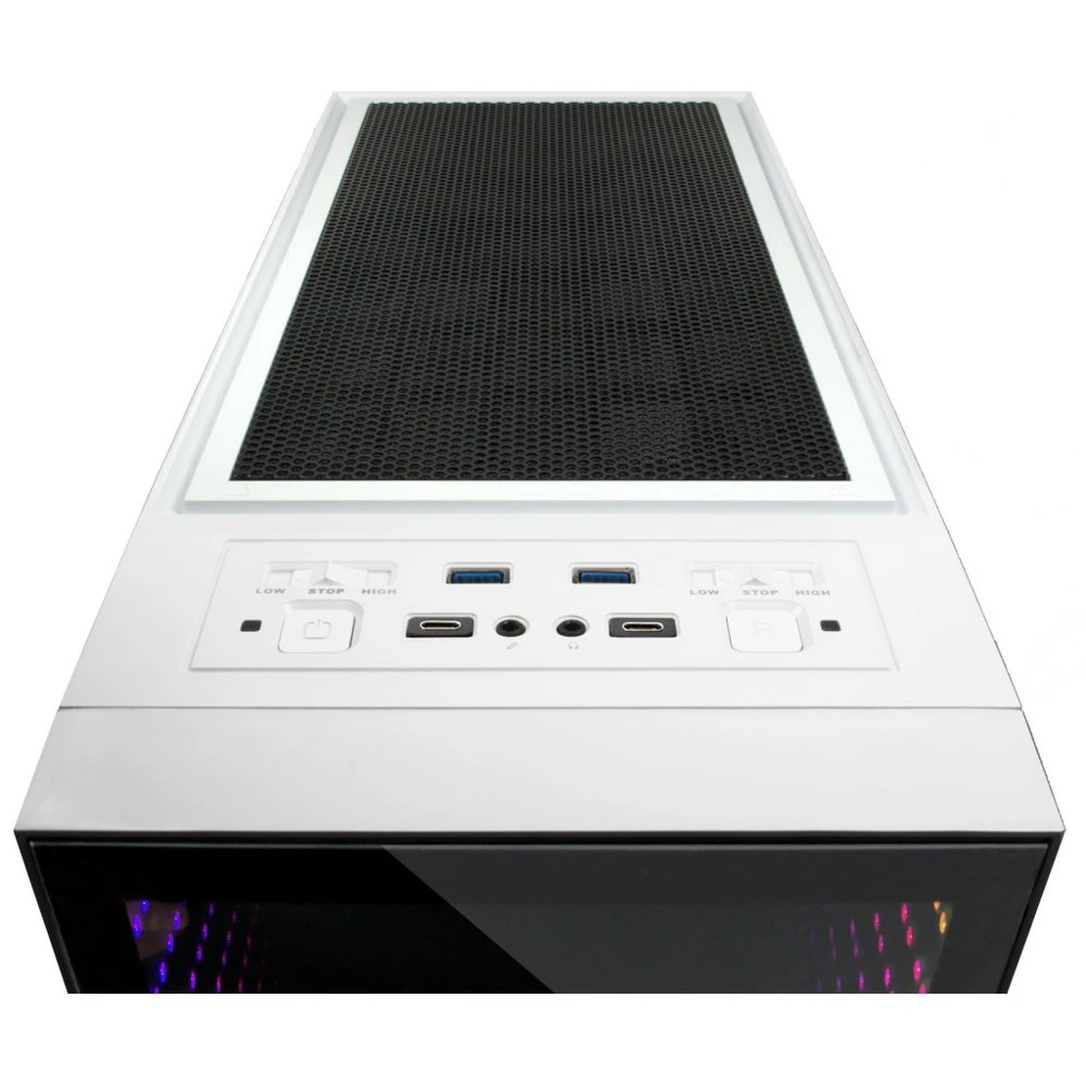 Inter-Tech X-908 Infini2 | Infinity Mirror | Tower Case | Wit - Afbeelding 7