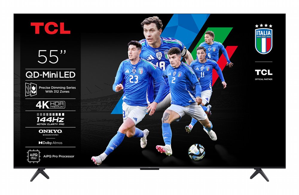 TCL 55C61KS | 55" 4K Ultra HD QD-MiniLED Smart TV | 60Hz | Google TV + Wifi | Dolby Vision | HDMI 2.1 (2025)