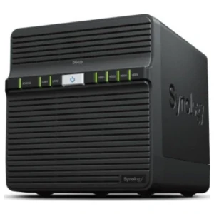 Synology DiskStation DS423 NAS | 4 Drive Bays | Realtek RTD1619B | 2x Gigabit Ethernet | Desktop | Zwart