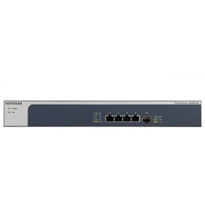 NETGEAR XS505M | Unmanaged Switch | 5 Poorten | 10G Ethernet (100/1000/10000 Mbps) | Grijs/Zilver