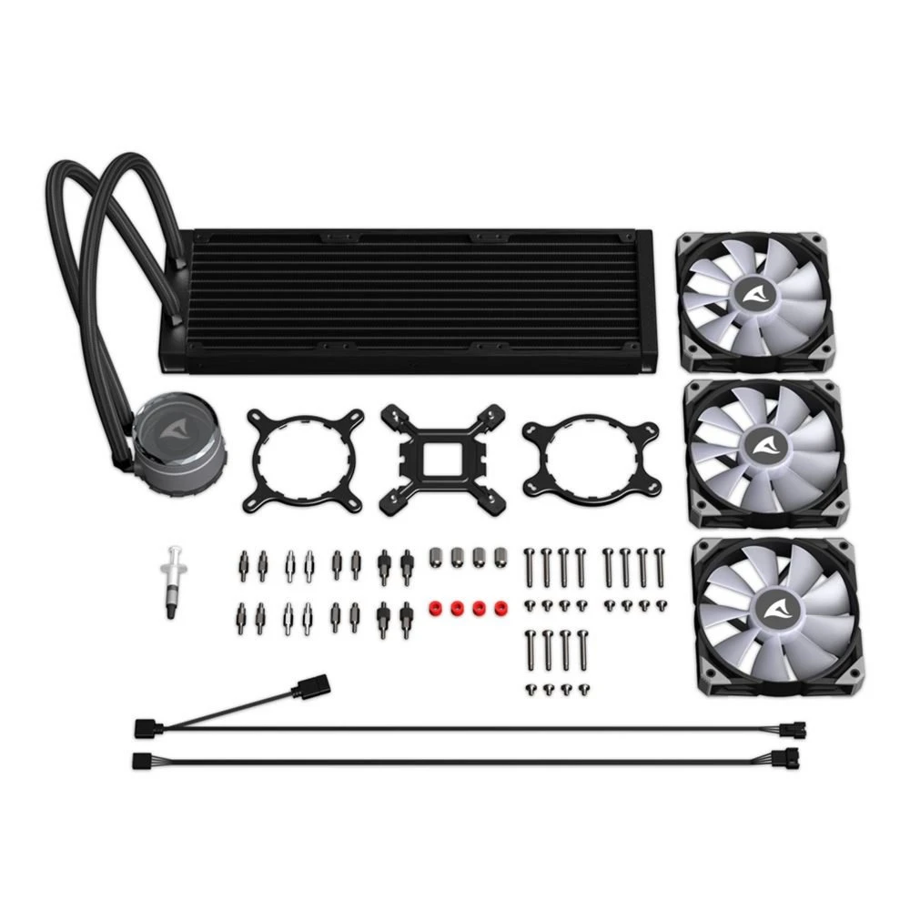 Sharkoon S90 RGB | 120mm All-in-One CPU Waterkoeler | Zwart - Afbeelding 15