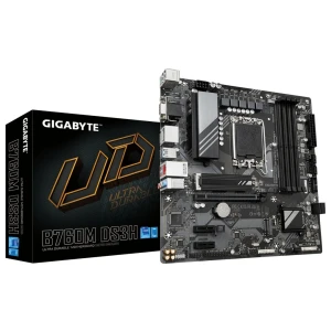 Gigabyte B760M DS3H DDR4 | Socket LGA 1700 | Intel B760 | 4xDDR4 | Micro-ATX | Moederbord