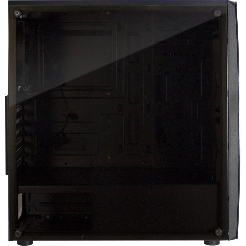 Inter-Tech Thunder Blue Light | Midi Tower Case | Zwart - Afbeelding 6