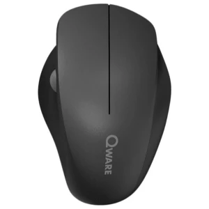 Qware Luton | Draadloze Muis | Rechtshandig | RF | 1600 DPI | Zwart