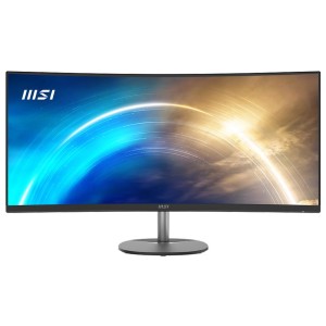 MSI MP341CQ | 34" Curved Ultrawide 3440 x 1440 VA | 100Hz | DisplayPort | HDMI | Monitor | Zwart | RENEWED