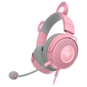 Razer Kraken Kitty V2 Pro | Bedrade On-Ear USB Gaming Headset | Roze