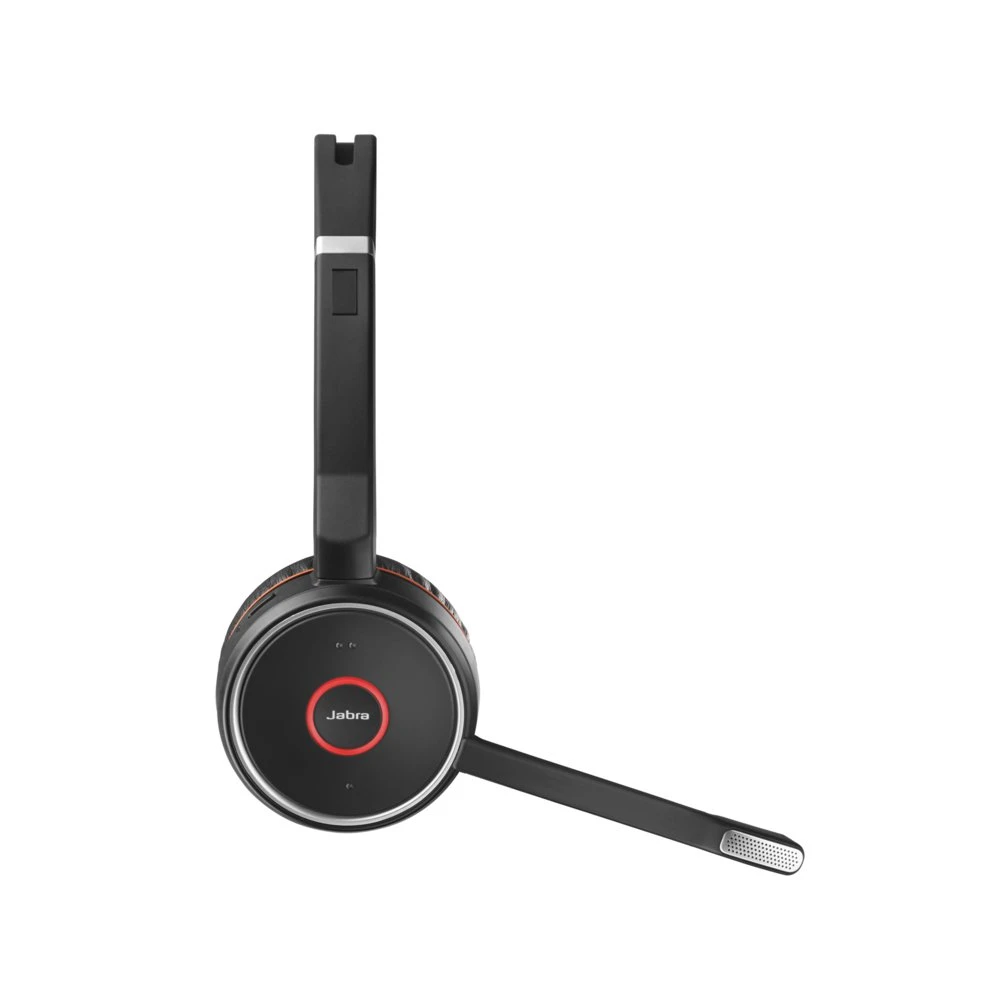 Jabra Evolve 75 | Draadloze On-Ear Stereo Headset | Bluetooth | Zwart - Afbeelding 3