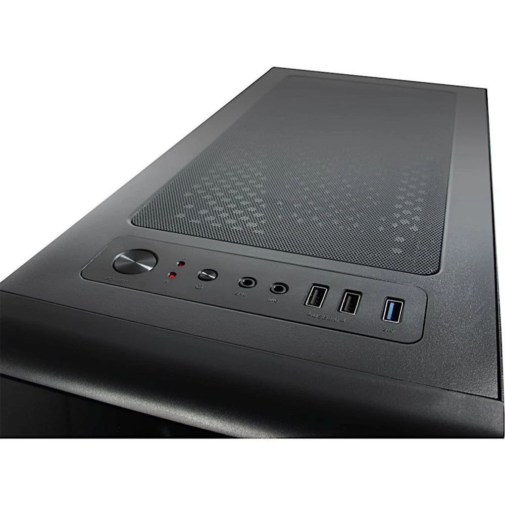 Inter-Tech CXC2 Blue Light | Midi Tower Case | Zwart - Afbeelding 5