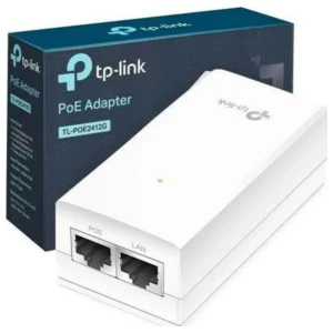 TP-LINK TL-POE2412G | PoE Adapter & Injector | 24V | 12W | Gigabit Ethernet