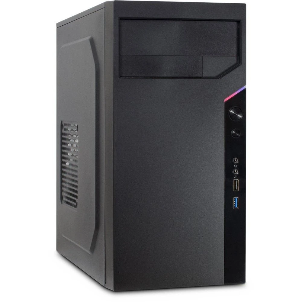 Inter-Tech IT-6505 Reto | Micro Tower Case | Zwart - Afbeelding 2