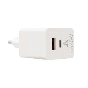 SBOX USB Oplader HC-45 | 45W | USB-A & USB-C (2 Poorten) | Wit