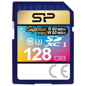 Silicon Power Superior Pro | SDXC | 128GB | Class 10 | UHS-I U3
