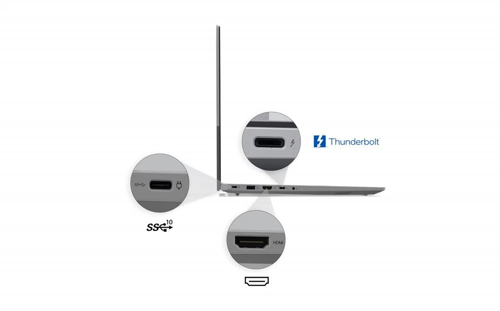 Lenovo ThinkBook 16 G8 | 16" WUXGA IPS (1920x1200) | Intel Core Ultra 5 225U | 16GB DDR5 RAM | 512GB SSD | Windows 11 Professional | Grijs - Afbeelding 8
