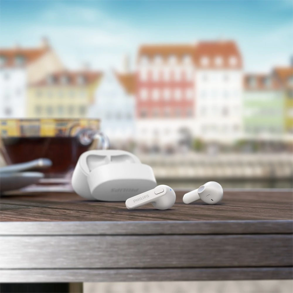 Philips TAT2236WT | Draadloze In-Ear Bluetooth Oordopjes | Wit - Afbeelding 5