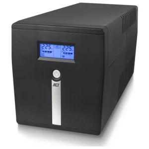ACT Line-Interactive UPS AC2310 | 1000 VA Vermogen | 4 Uitgangen | Spanningstabilisatie met AVR | Beveiliging bij Netstoringen