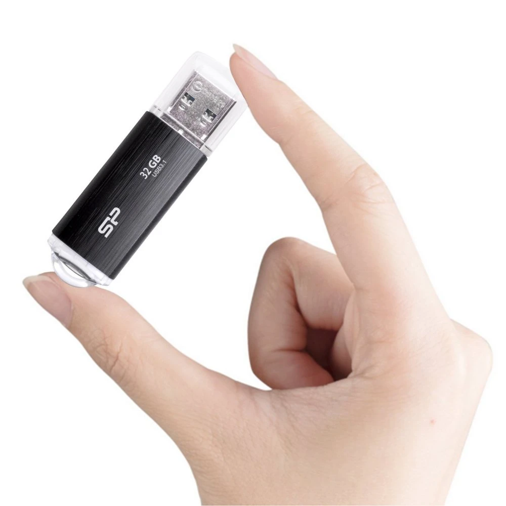 Silicon Power Blaze B02 | 32GB USB-A 3.2 Flash Drive | Zwart - Afbeelding 10