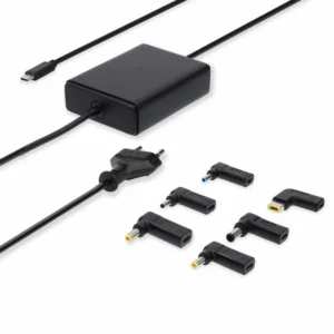 Nedis NBAU65110BK | Notebook adapter (GaN) | 65 W | USB-C Power Delivery | Zwart