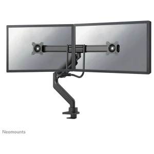 Neomounts Newstar DS75-450BL2 | In Hoogte Verstelbare Monitor-bureaubeugel | Tot 32" | Max 8kg | VESA 100x100 | 2 Monitoren