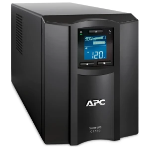 APC Smart-UPS SMC1500IC | 1500 VA / 900 W | Zuivere Sinusgolf-uitgang (netstroomkwaliteit) | 8x IEC | AVR | LCD | SmartConnect
