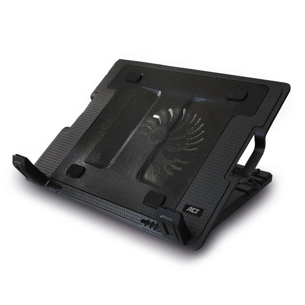 ACT AC8110 | Notebook Cooling Pad | 43,9 cm (17.3") | 1000 RPM | Zwart