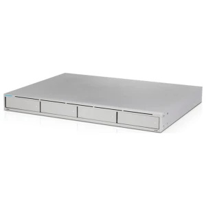Ubiquiti UniFi Protect UNVR | Netwerk Video Recorder (NVR) | 4x 2.5"/3.5" HDD Bays | 1x 10G SFP+ & 1x Gigabit Ethernet | RAID 1/5 | 1U Rackmount | Grijs