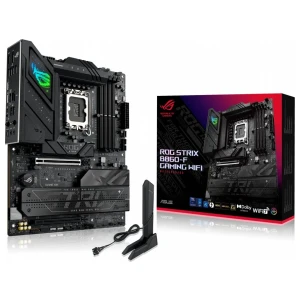 ASUS ROG Strix B860-F GAMING WIFI | Socket LGA 1851 | Intel B860 | 4xDDR5 | ATX | Moederbord