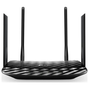 TP-LINK Archer C6 | Draadloze Router | AC1200 Dual-band (2,4 GHz / 5 GHz) | Gigabit Ethernet | Zwart