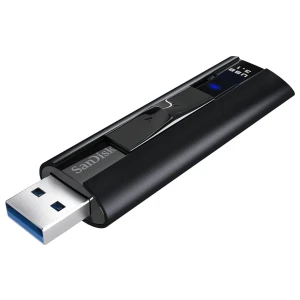 SanDisk Extreme Pro | 256GB USB-A 3.2 Flash Drive | Zwart