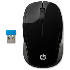 HP 200 | Draadloze Muis | Links- en Rechtshandig | RF | 1000 DPI | Zwart