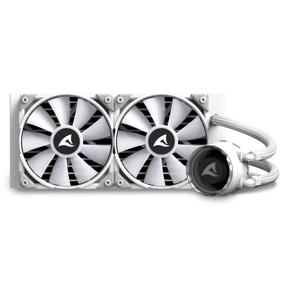 Sharkoon S80 RGB 240mm | White Edition | All-in-One CPU Waterkoeler - Afbeelding 7
