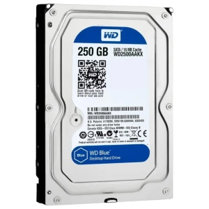 Western Digital Blue HDD 3.5" | 250GB SATA III | 7200RPM | PULLED