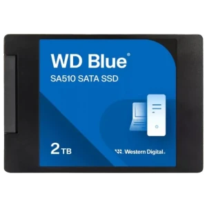 Western Digital Blue SA510 | 2TB SATA SSD | 2.5'' | 560MB/s Lezen | 520MB/s Schrijven