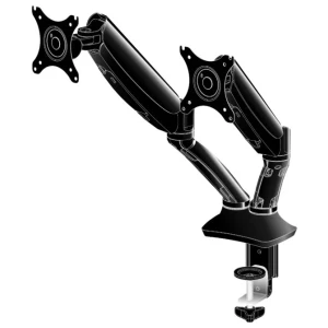 iiyama DS3002C-B1 | Verstelbare Monitor-bureaubeugel | Tot 27" | Max 5kg | VESA 100x100 | 2 Monitoren