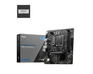 MSI PRO H610M-E | Socket LGA 1700 | Intel H610 | 2xDDR5 | Micro-ATX | Moederbord