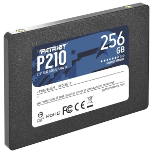 Patriot Memory P210 | 256 GB SATA SSD | 2,5″ | tot 520 MB/s Lezen | tot 430 MB/s Schrijven
