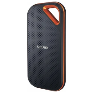 SanDisk Extreme PRO Portable | Externe SSD | 4TB | USB-C 3.2 Gen2 | 2000 MB/s | Zwart Oranje