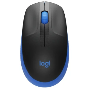 Logitech M190 | Draadloze Muis | Links- en Rechtshandig | RF | 1000 DPI | Zwart/Blauw