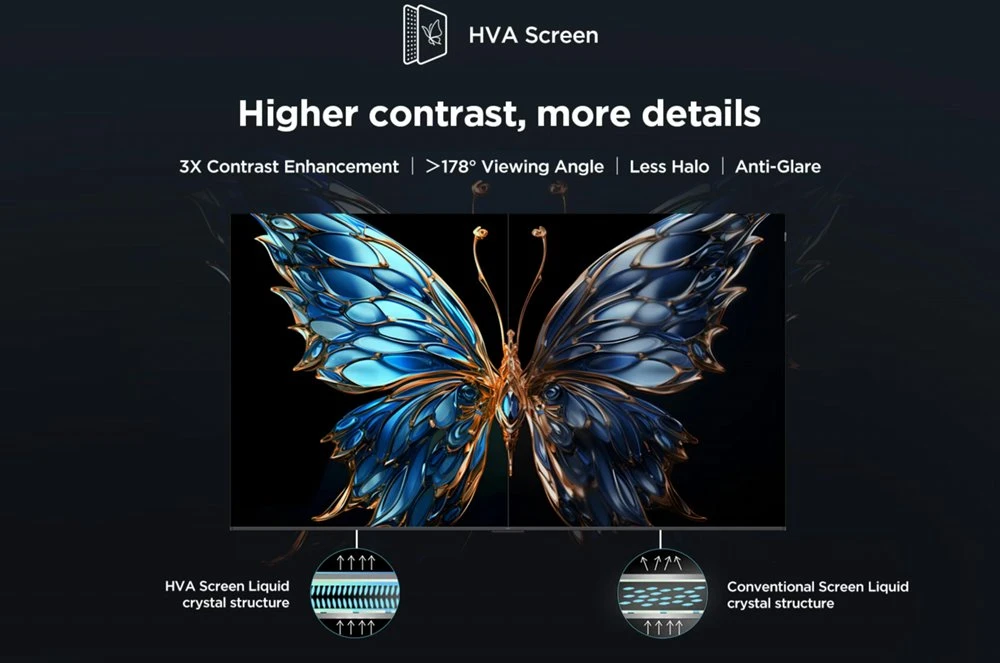 TCL 43V6C | 43" 4K Ultra HD DLED Smart TV | Google TV | Dolby Vision | 60Hz | HDMI 2.1 - Afbeelding 3
