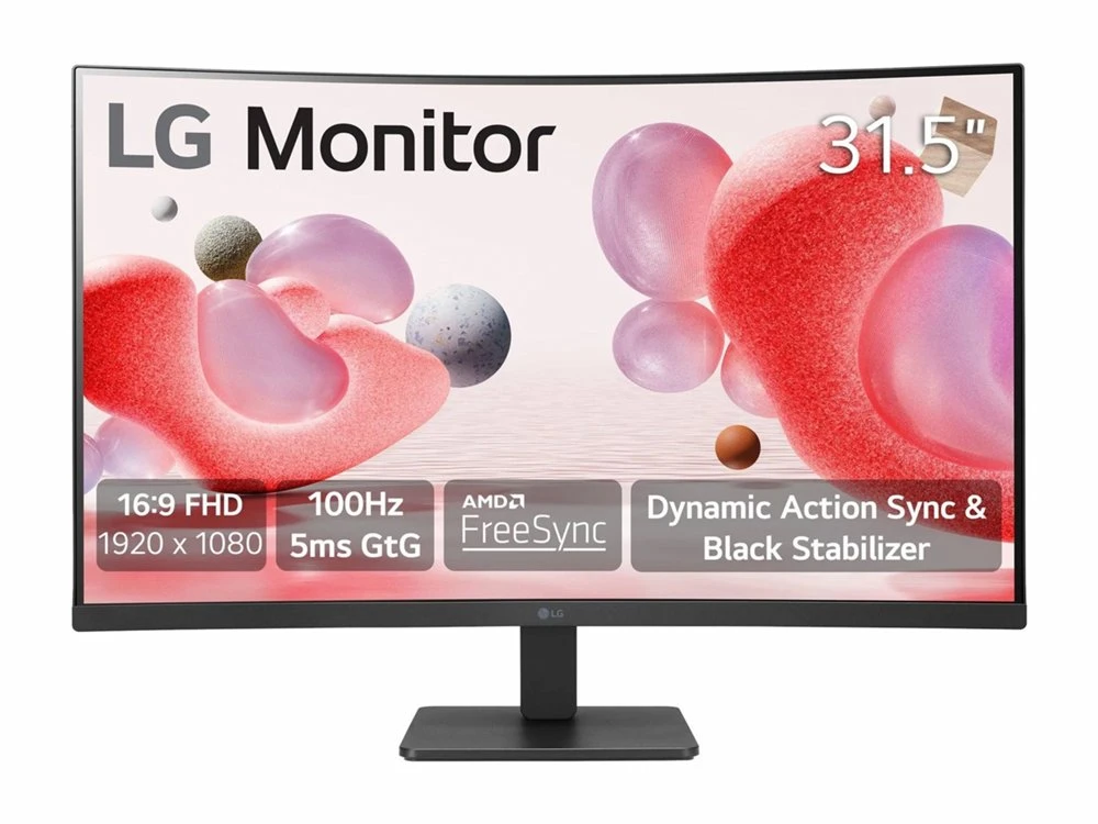 LG 32MR50C-B 31.5" | 1920x1080 VA Curved | 100Hz | HDMI | Monitor - Afbeelding 8