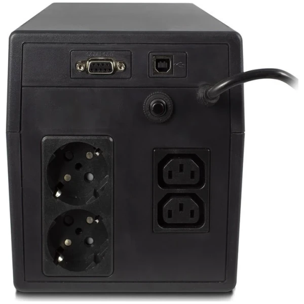 ACT Line-Interactive UPS AC2310 | 1000 VA Vermogen | 4 Uitgangen ...