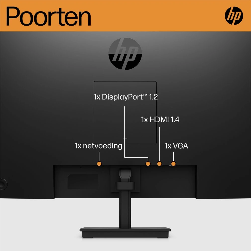 HP V27i G5 27" | 1920x1080 IPS | 75Hz | Monitor - Afbeelding 7
