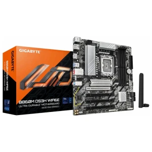 Gigabyte B860M DS3H WIFI6E | Socket LGA 1851 (V1) | Intel B860 | 4xDDR5 | Micro ATX | Moederbord