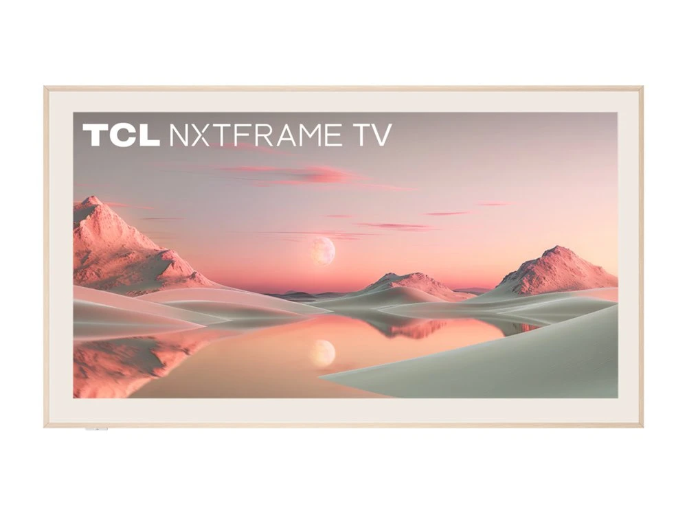 TCL NXTFRAME 55A300PRO | 55" 4K Ultra HD QLED Smart TV | Google TV | Inclusief Soundbar & Subwoofer | Dolby Vision IQ | 120Hz - Afbeelding 2