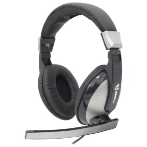 SBOX HS-302 | On-Ear Gaming Headset 3,5mm Connector | Zwart/Grijs