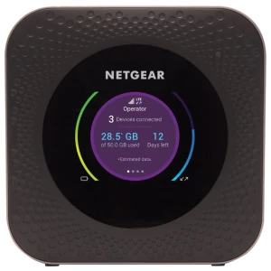 NETGEAR AirCard M1 MR1100-100EUS | Mobiele WiFi (4G LTE) Router | Tot 1 Gbps | Zwart
